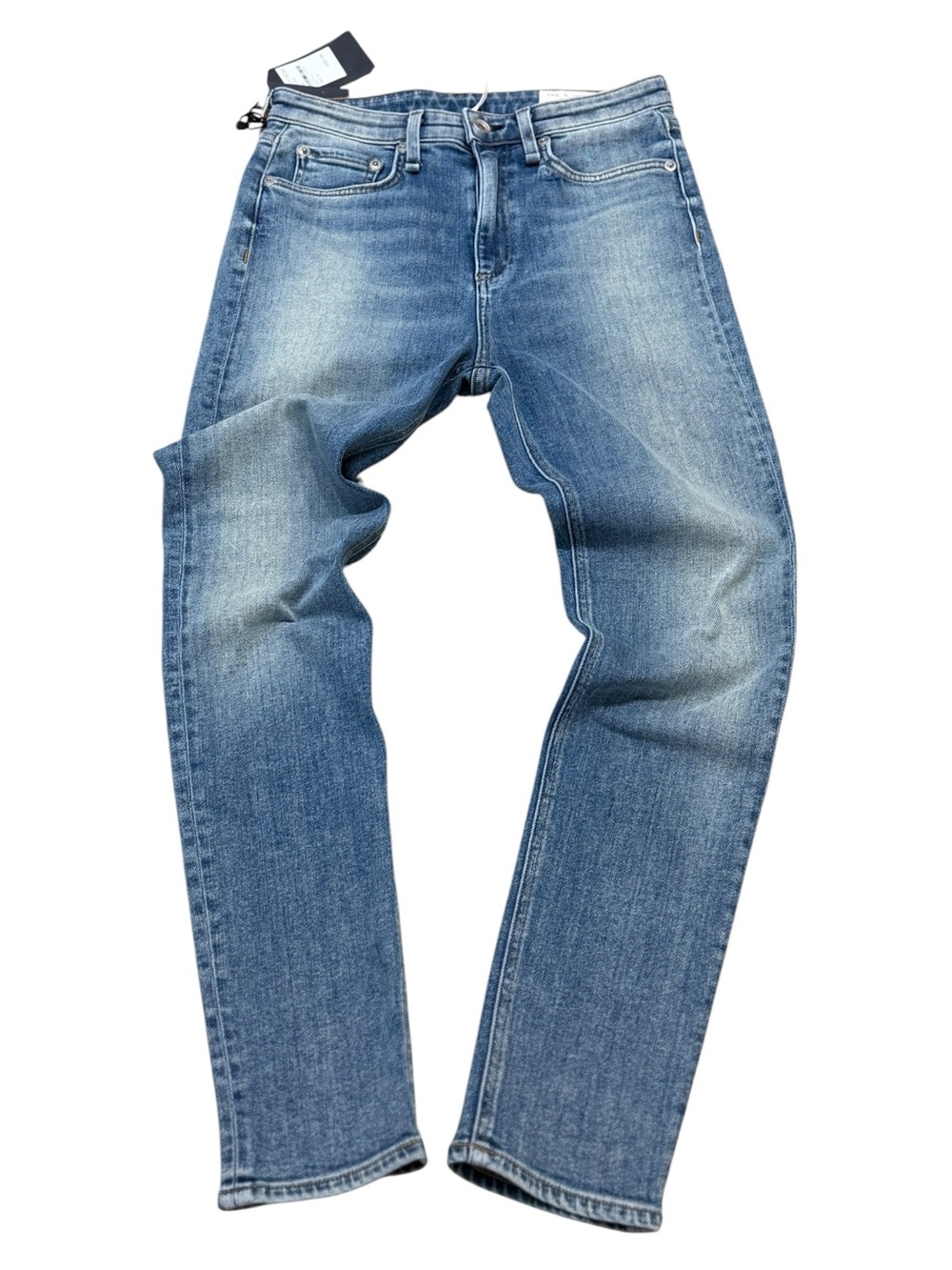 Rag&Bone Nina High-Rise Jeans Farrah Wash Designer Denim Elevated Minimalist NWT